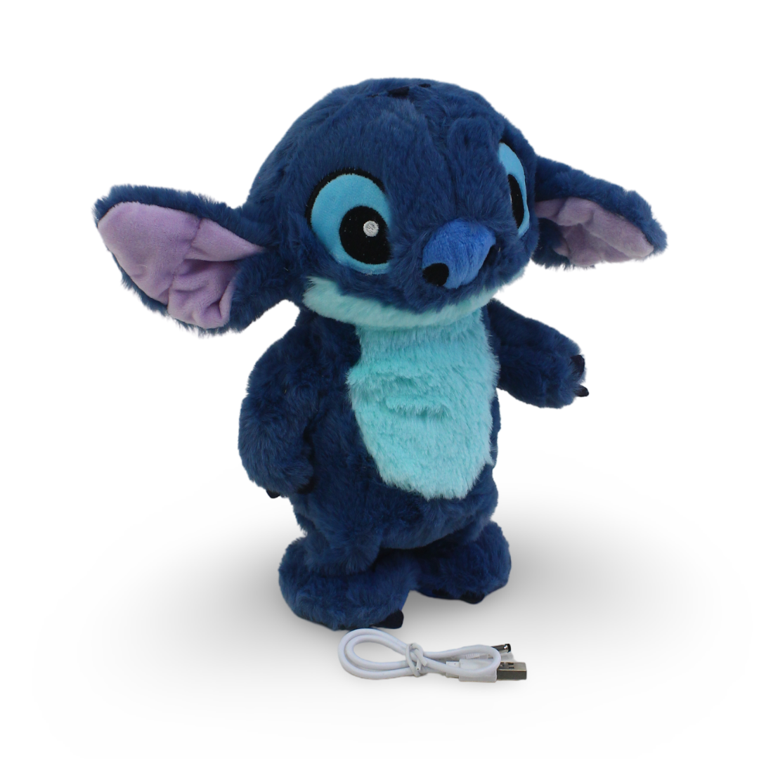 Walking & Talking Music Stitch Toy – Blue - Assortments - OKO