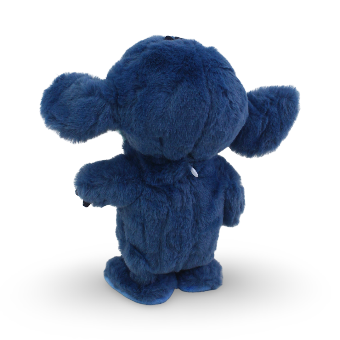 Walking & Talking Music Stitch Toy – Blue