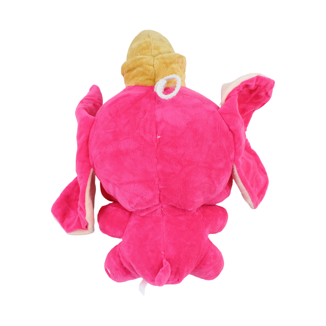 Elephant Plush Toy Set – Fuchsia