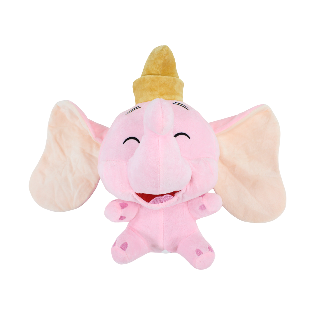 Elephant Plush Toy Set – Pink