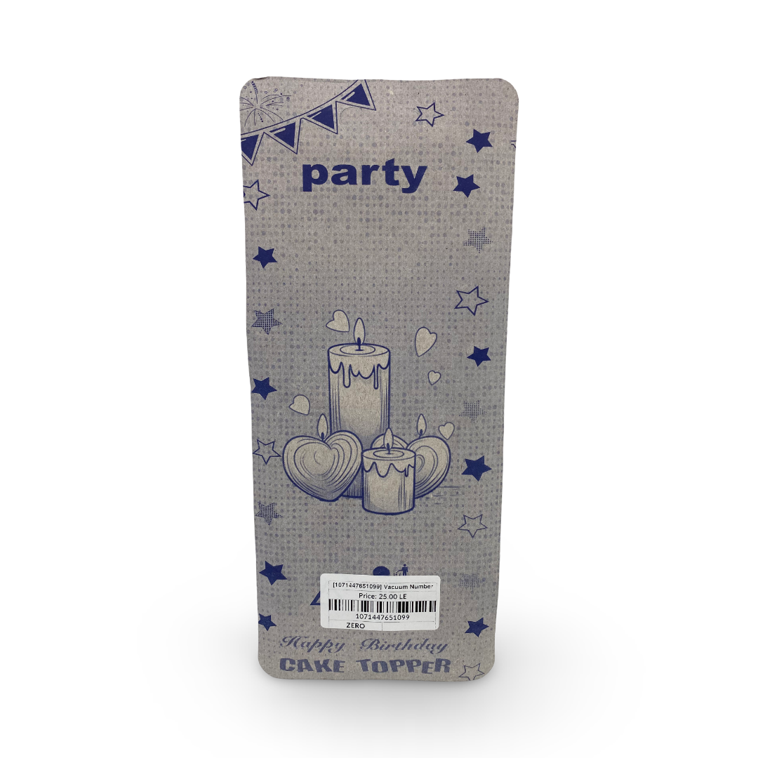 Vacuum Number Candle – Zero