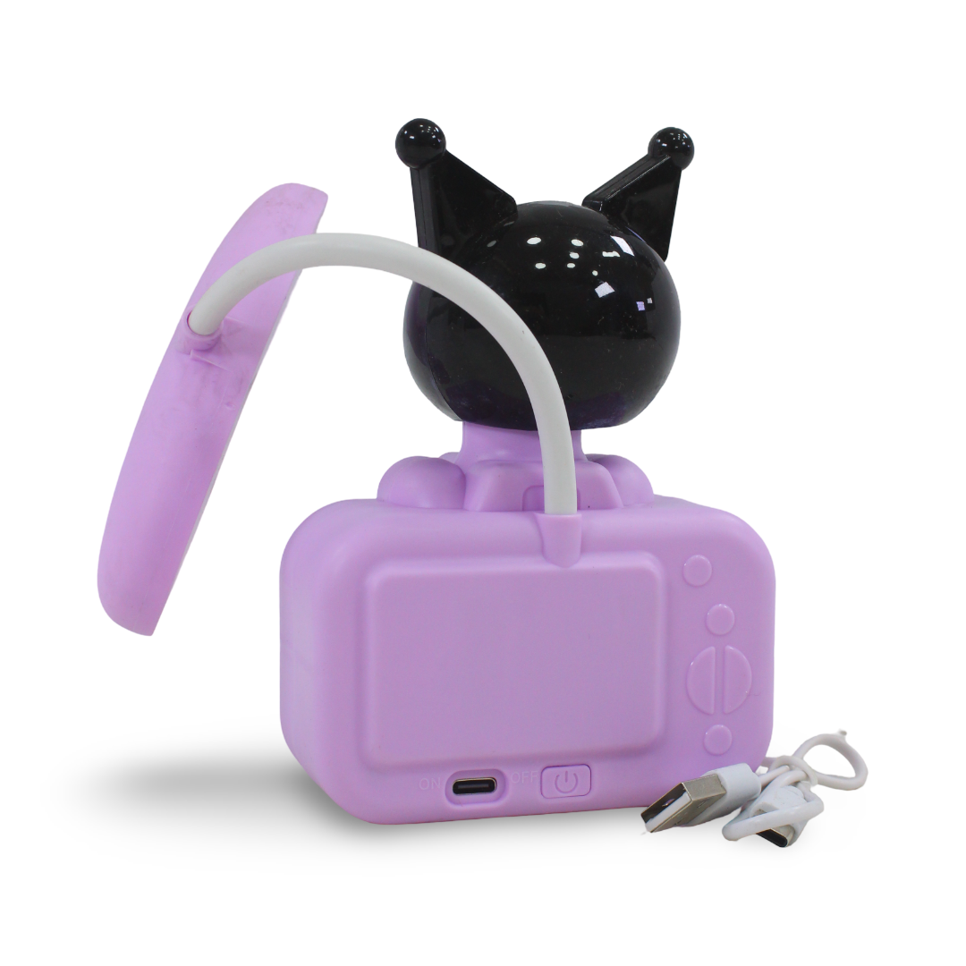 Kuromi LED Night Light and Desk Lamp – Purple