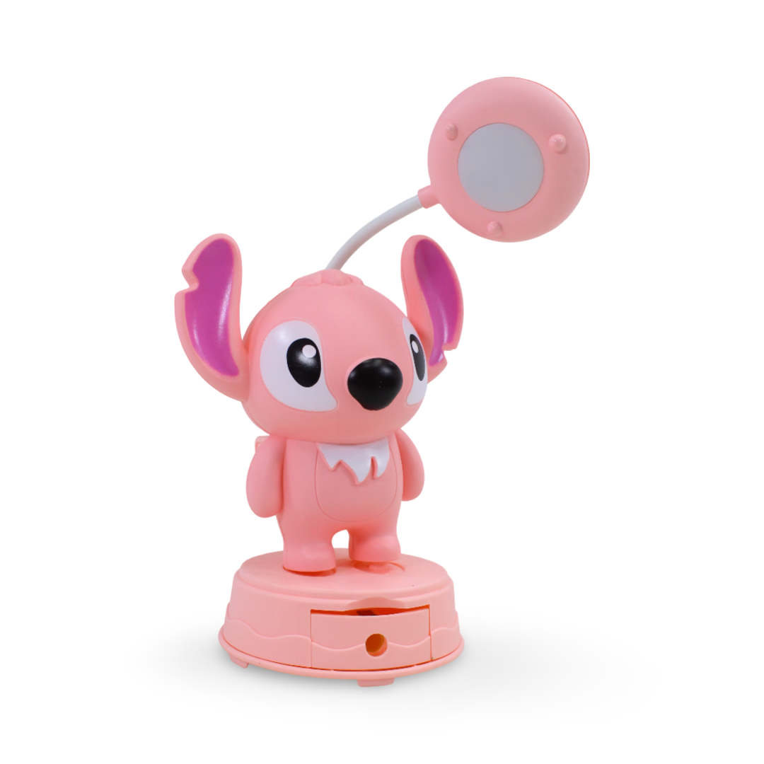Stitch LED Night Light and Desk Lamp – Pink