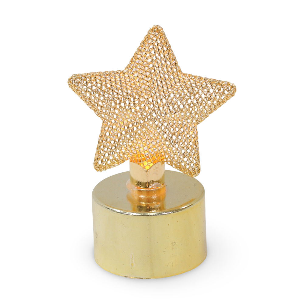 Gold LED Star Light – Ramadan Decorative Light - Party - OKO