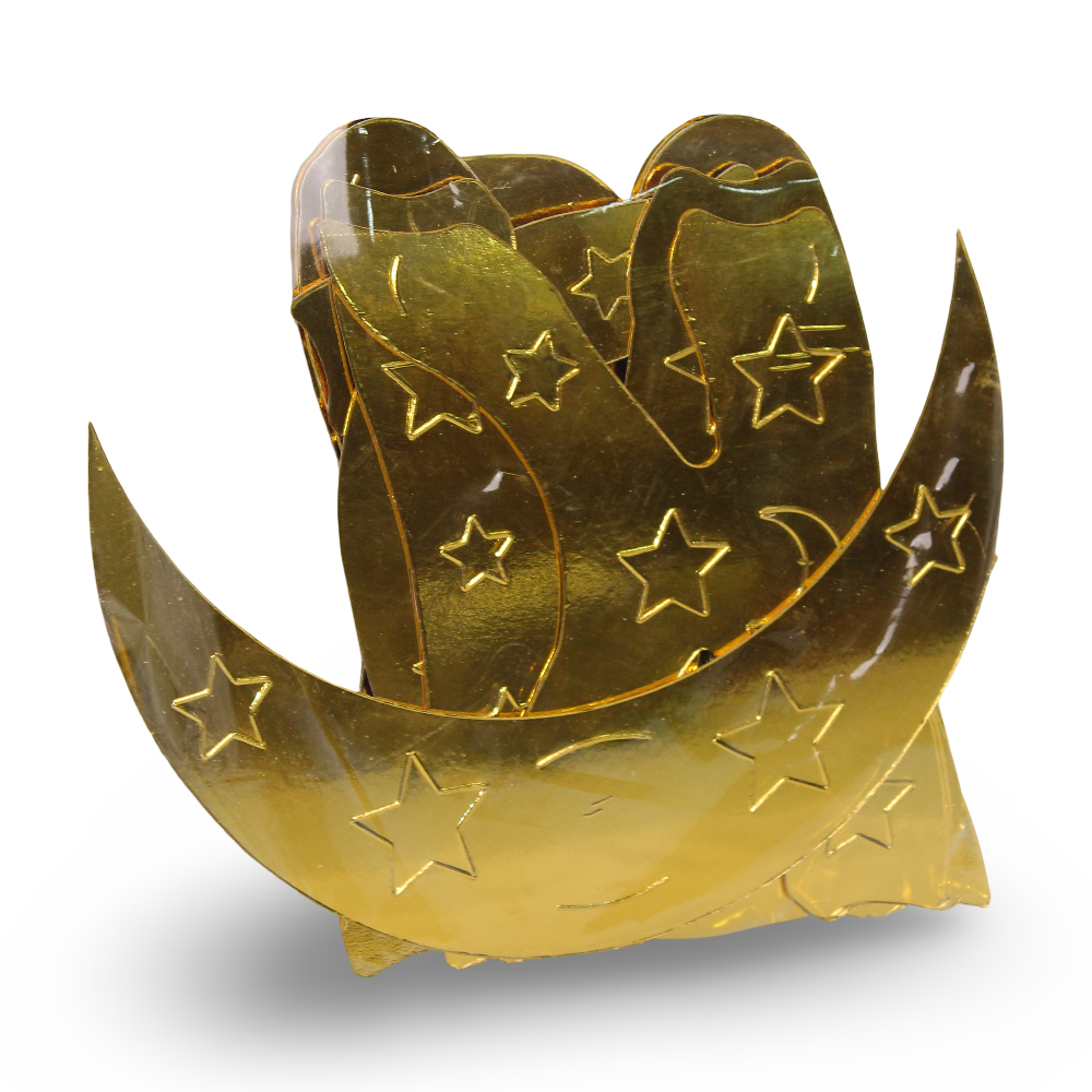 Golden Decorations Ramadan Kareem