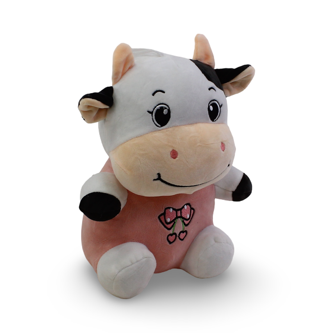 Cow Plush Toy – with Pink Body - Assortments - OKO
