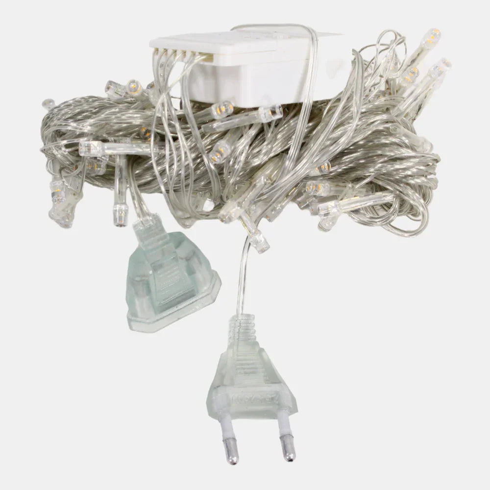 10m Warm LED String Lights