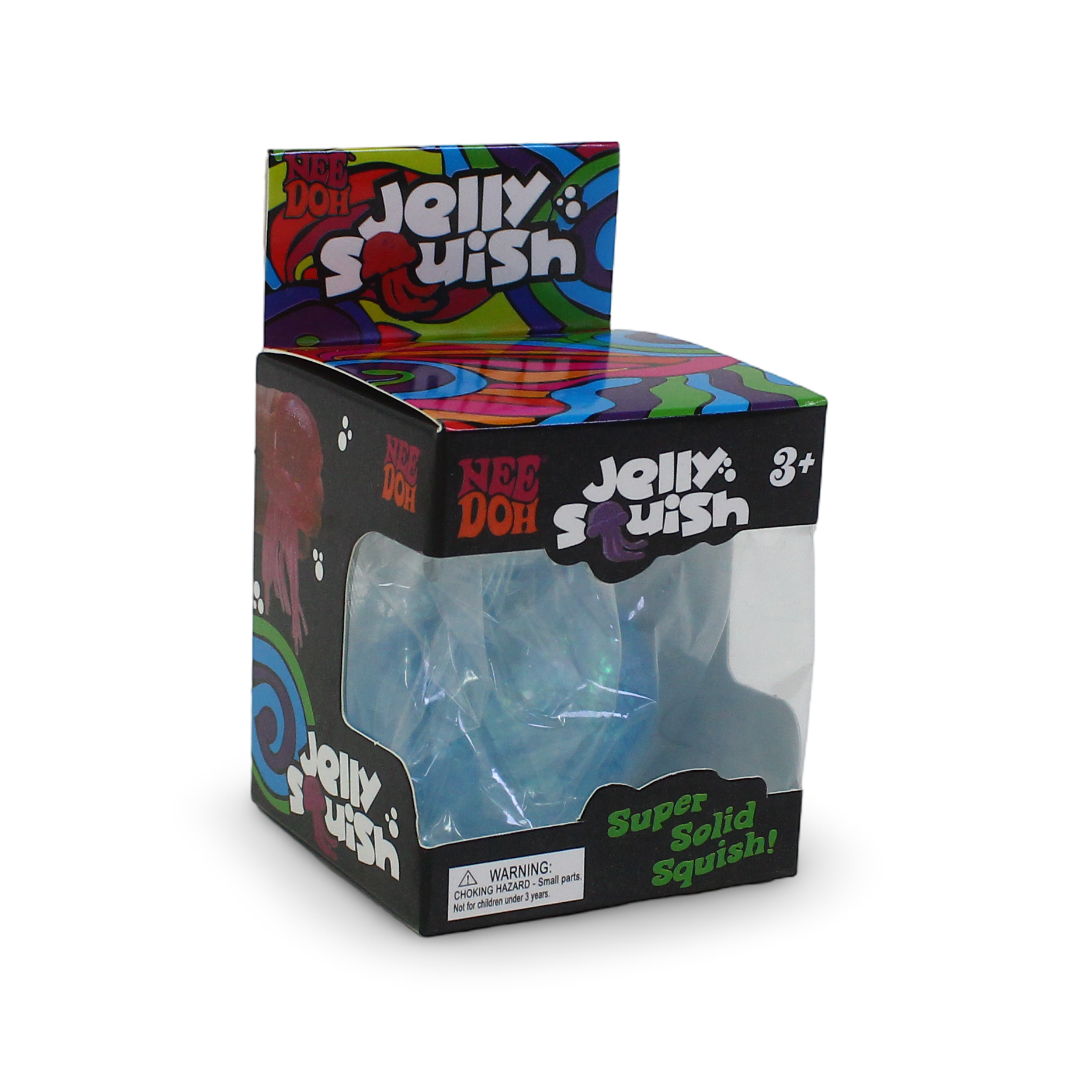 Nee Doh Jelly Squish Sensory Toy – Baby Blue - Toys