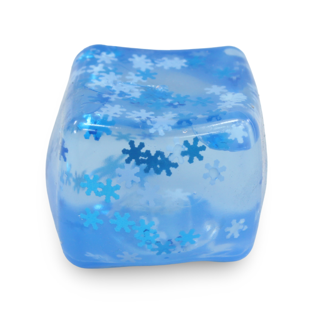 Nee Doh Nice Cube Sensory Squeeze Toy – Baby Blue - Toys