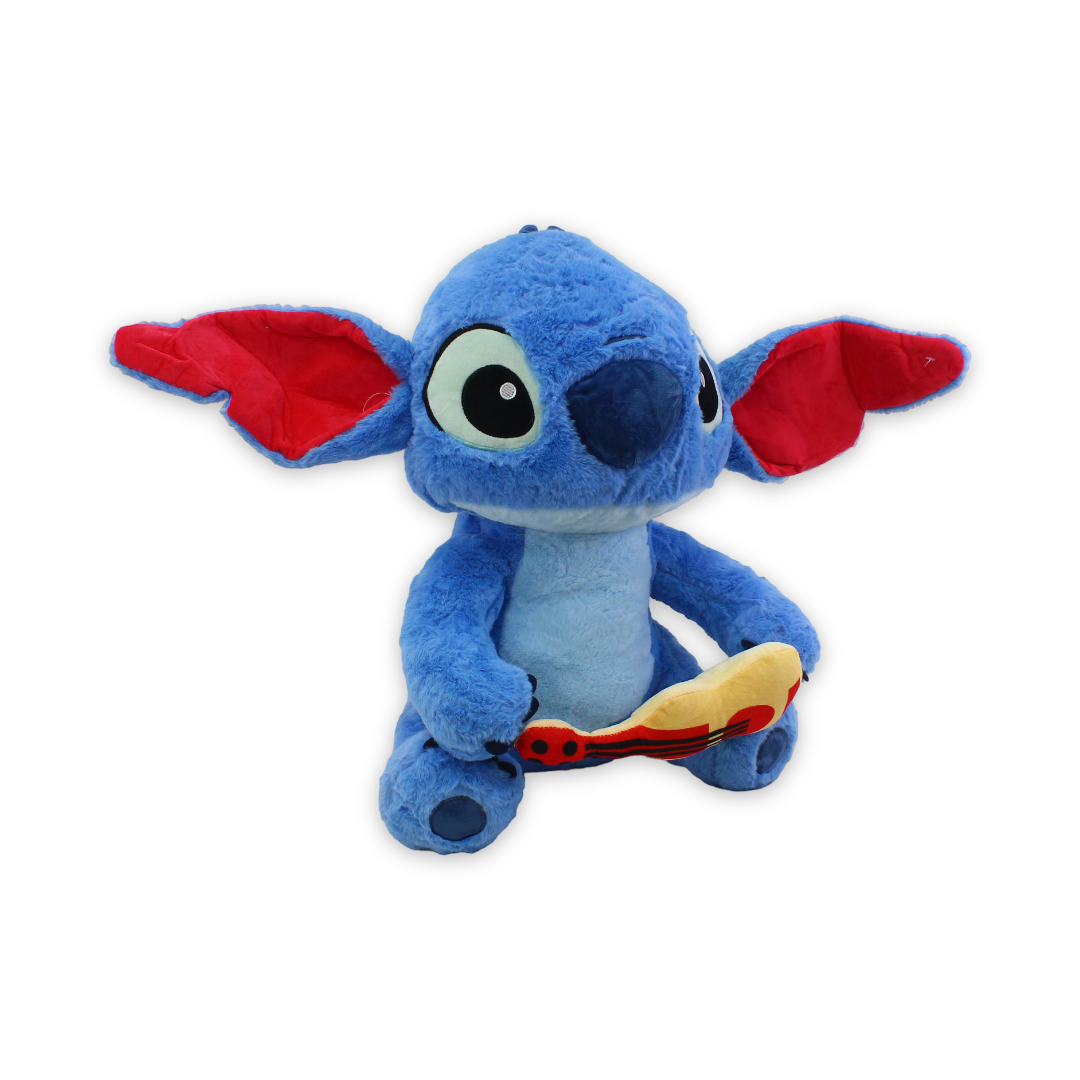 Stitch with Guitar Plush Toy – Large Size - Assortments - OKO