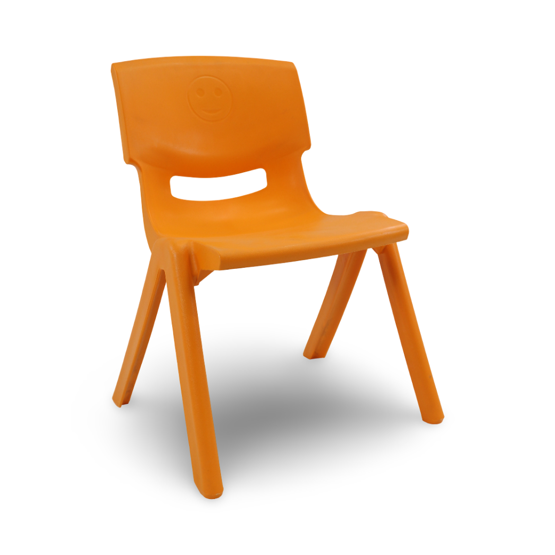 Plastic Children's Chair – Orange