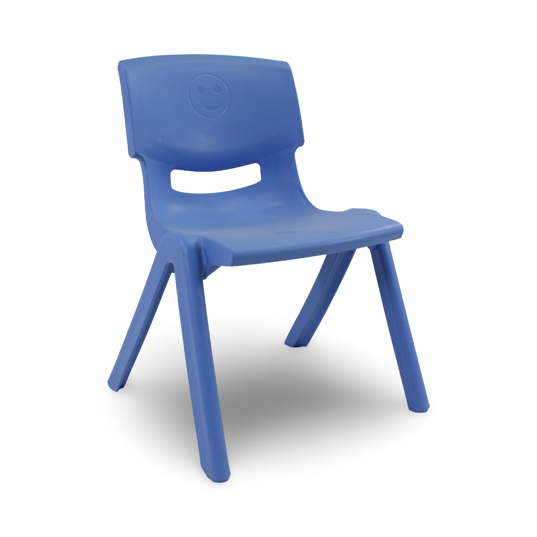 Plastic Children's Chair – Baby Blue