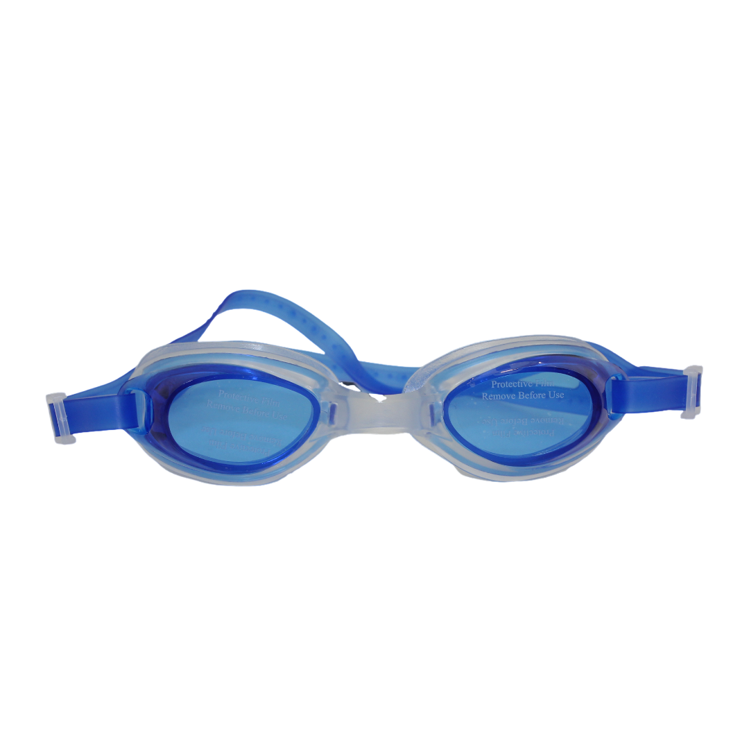 Silicone Swimming Goggles – Blue