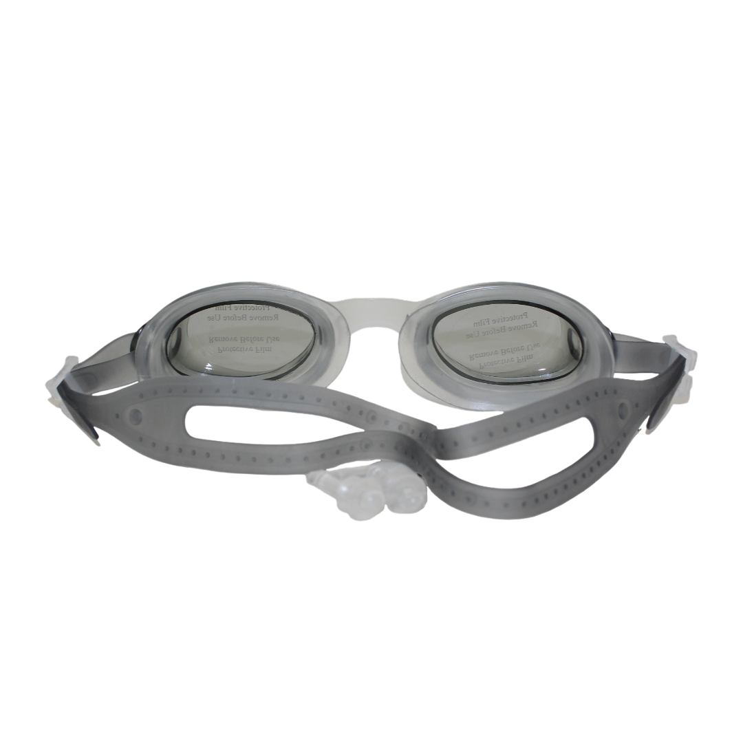 Silicone Swimming Goggles – Grey