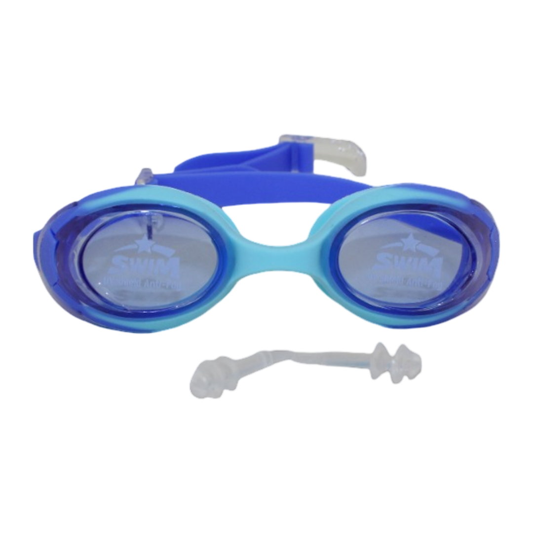 Children's Swimming Goggles – Blue