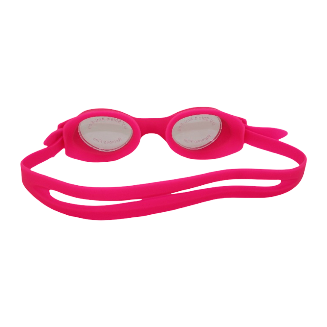Silicone Swimming Goggles – Pink