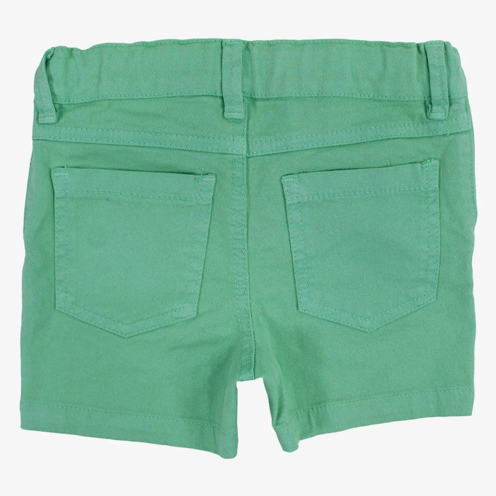 Baby Boys Gabardine Shorts – Green