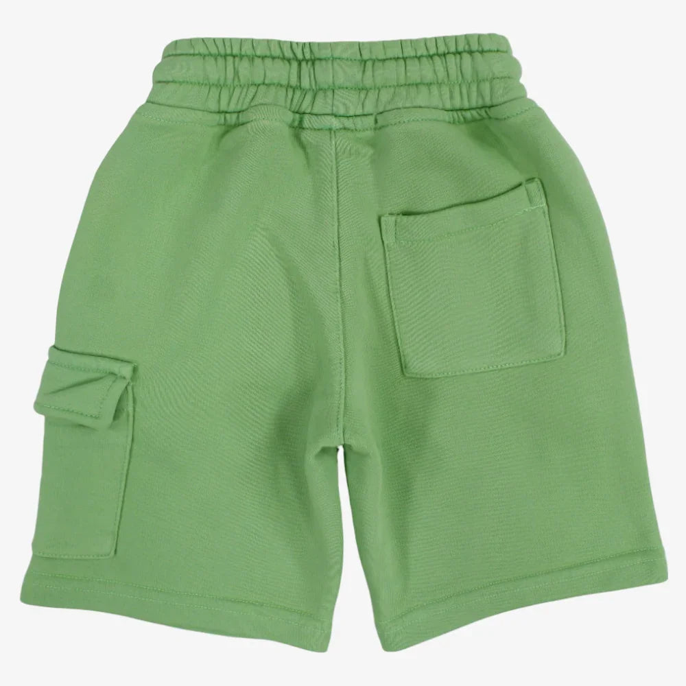 Boys Cotton Shorts – Green