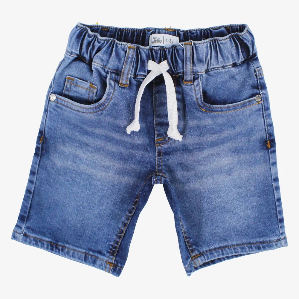 Denim Shorts Dark Wash - Clothing - Jello