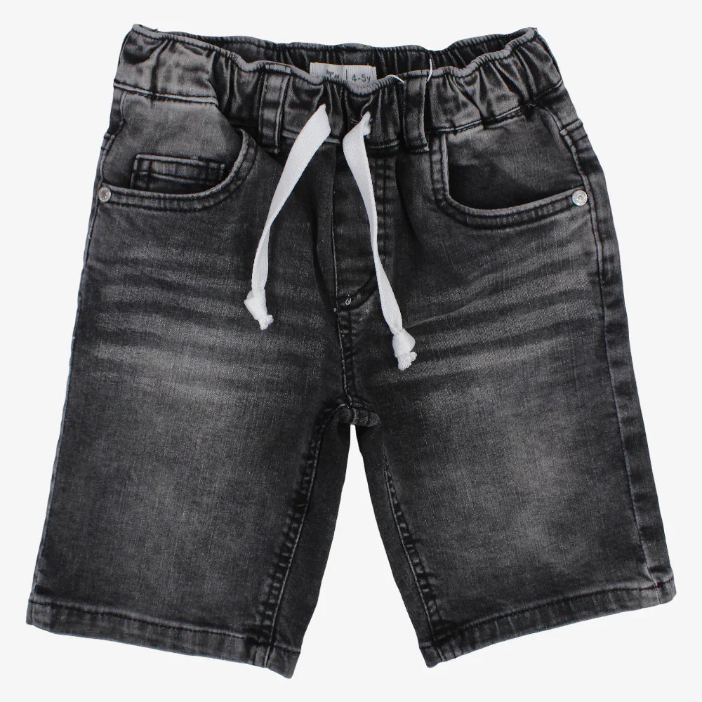 Boys Denim Shorts – Black Jeans