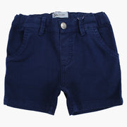 Boys Cotton Shorts - Navy Blue