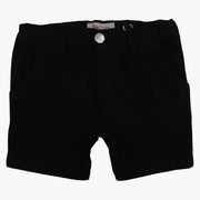 Baby Boys Gabardine Shorts – Black