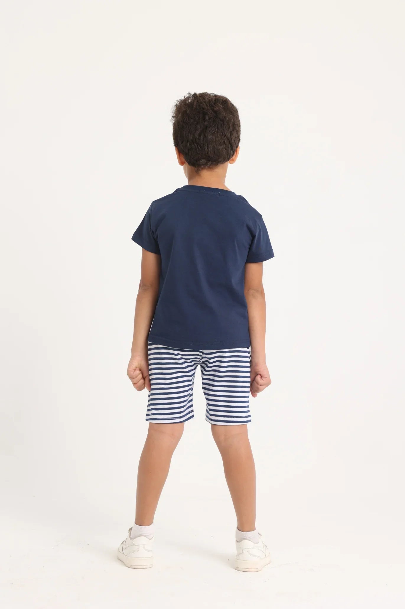 Baby Boys 2-Piece Outfit Set – Little Pirate (Navy)