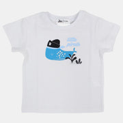 Baby Boys Short-Sleeved T-Shirt – White Little Pirate