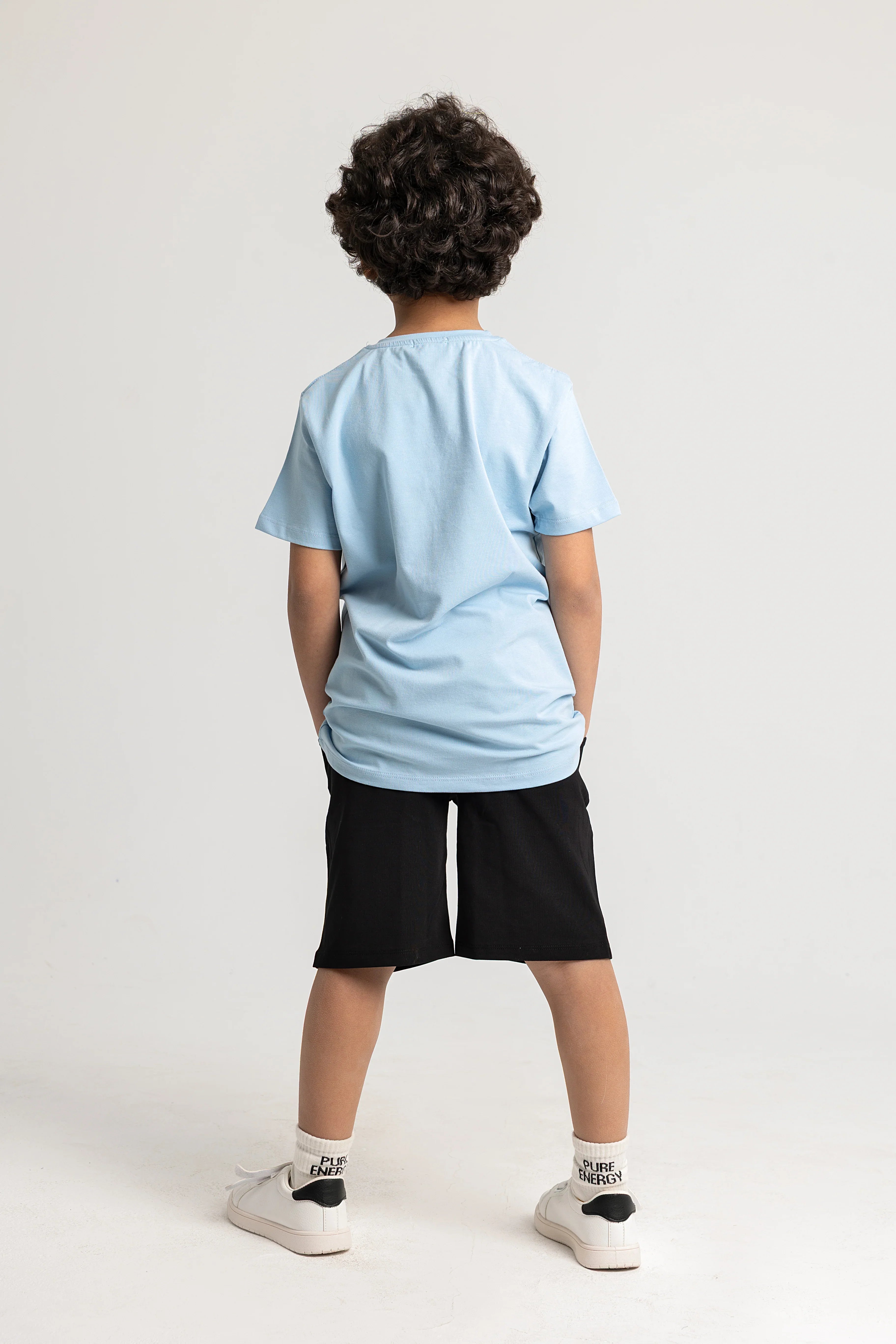 Boys Cotton Pajama Set - Wake Up Print