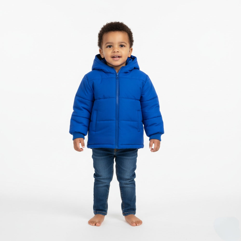 Unisex Waterproof Hooded Jacket – Blue