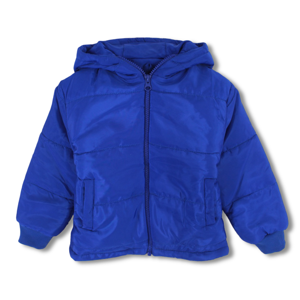 Unisex Waterproof Hooded Jacket – Blue