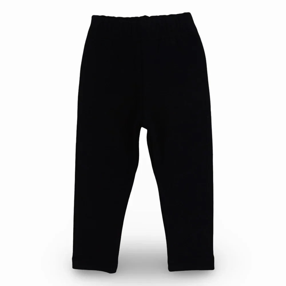 Girls Soft & Stretchy Everyday Leggings – Black