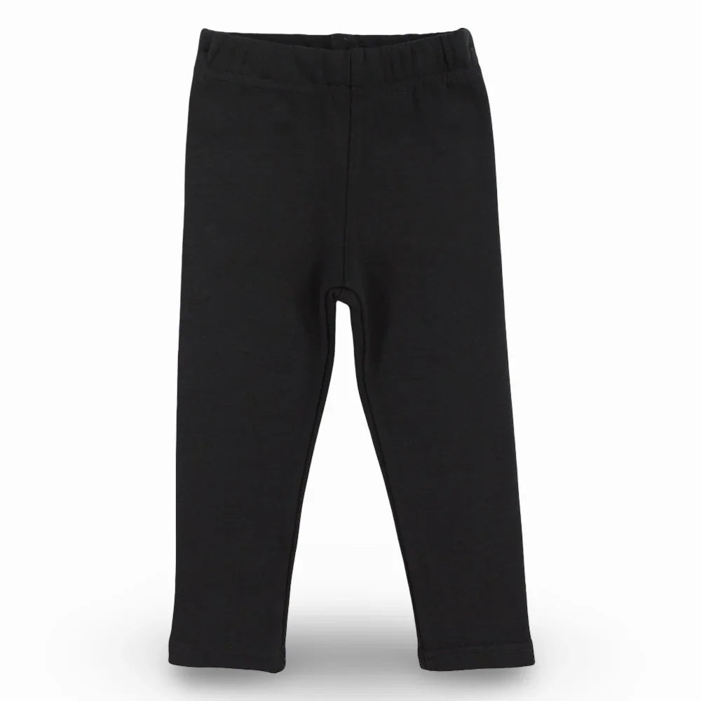 Girls Soft & Stretchy Everyday Leggings – Dark Green