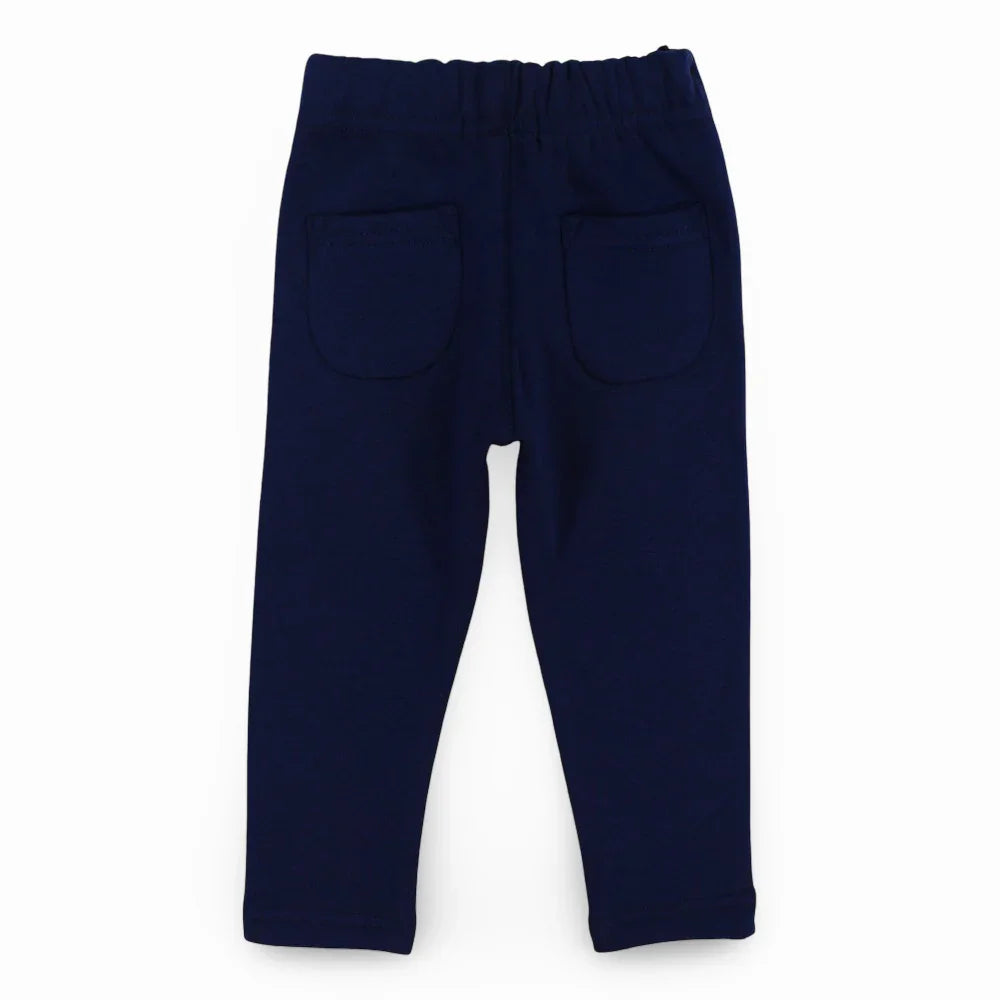 Girls Soft & Stretchy Everyday Leggings – Navy
