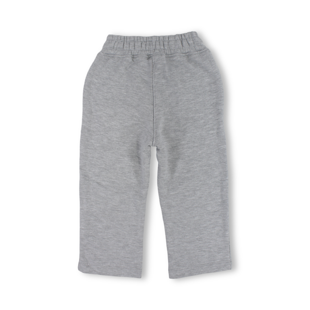 Unisex Cotton Sweatpants – Plain Light Grey