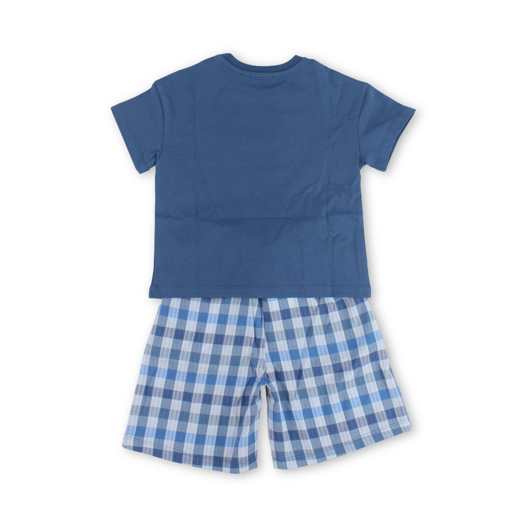 Boys Cotton Pajama – Indigo