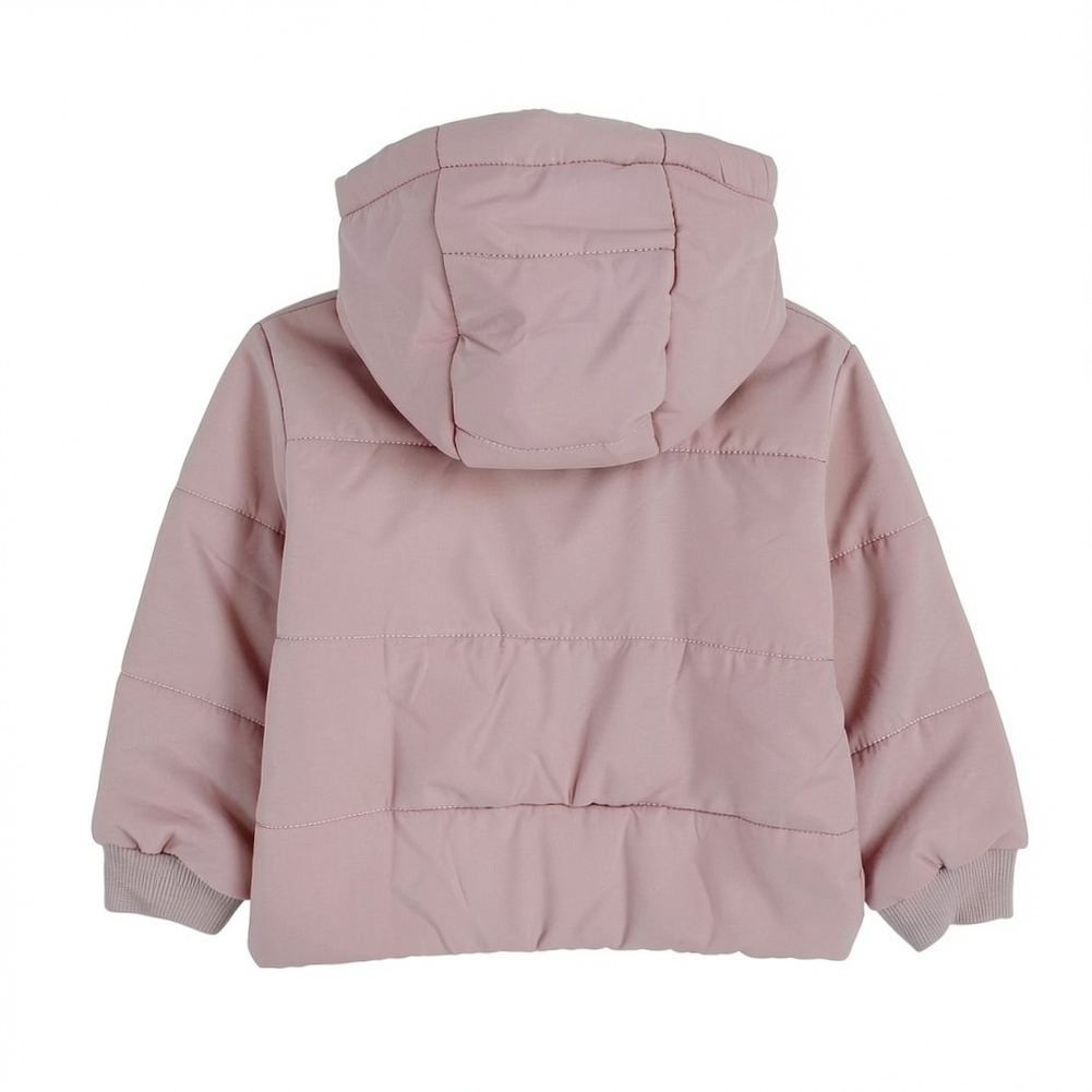 Unisex Waterproof Hooded Jacket – Dusty Pink
