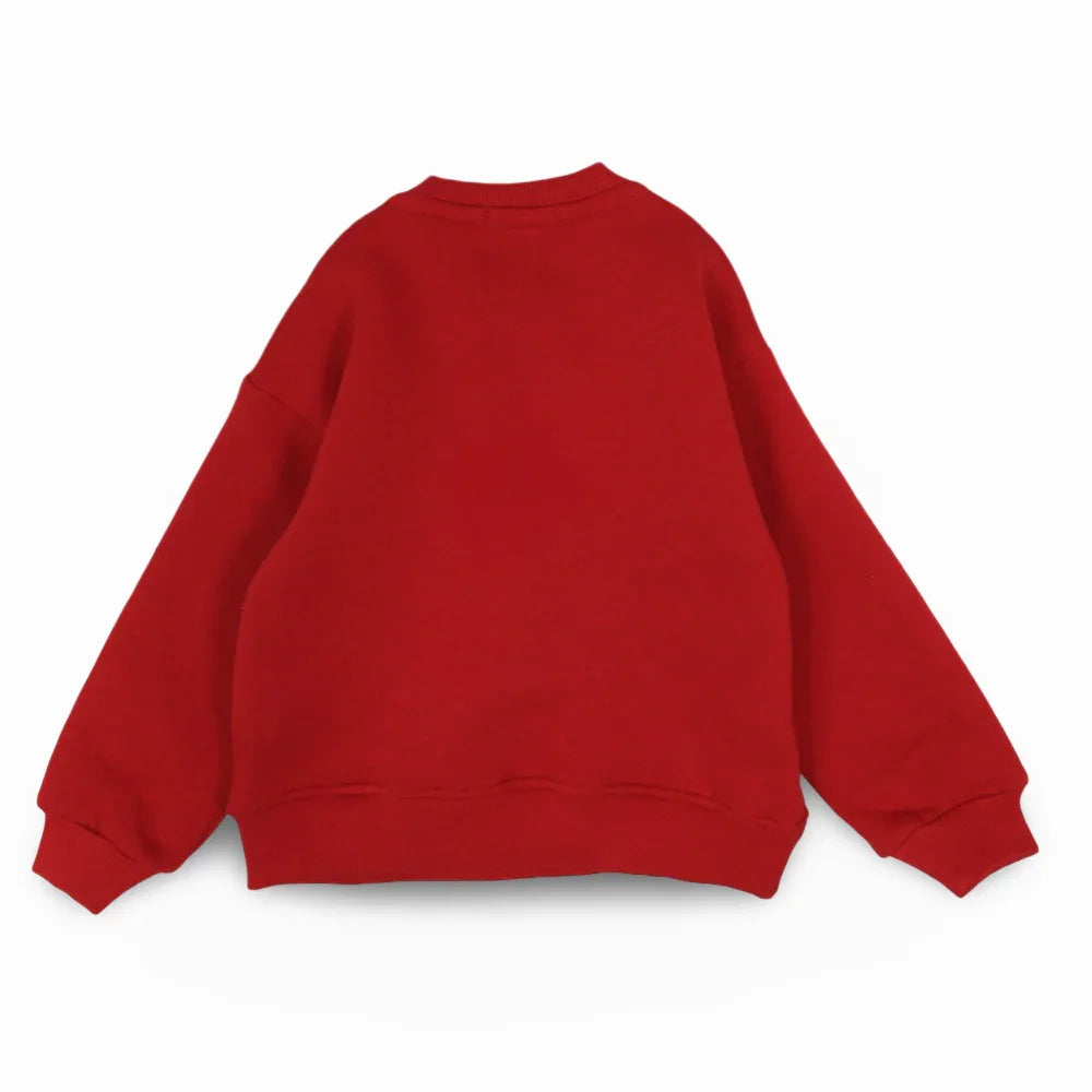 Unisex Plain Sweatshirt – Red