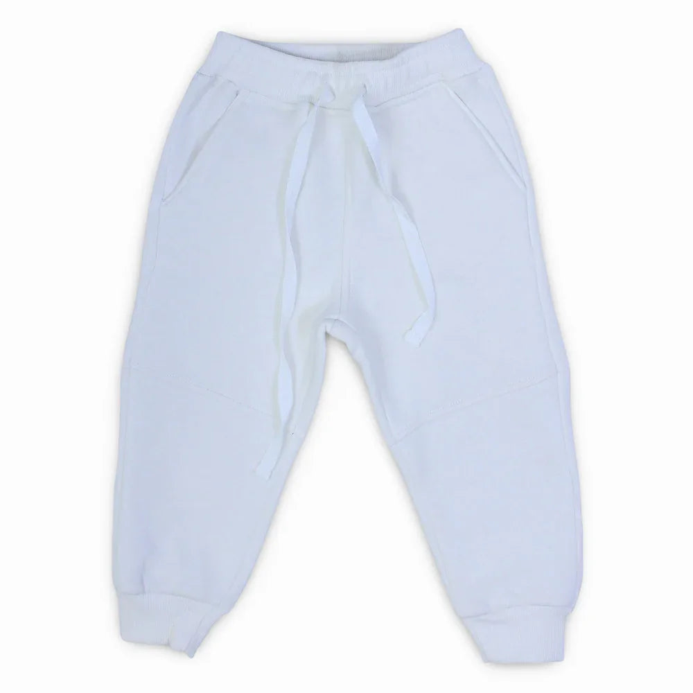 Unisex Plain Sweatpants – Off-White