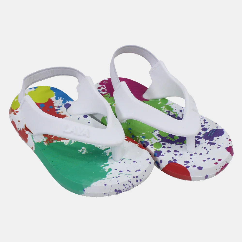 Unisex Baby Rubber Slippers – Multicolor