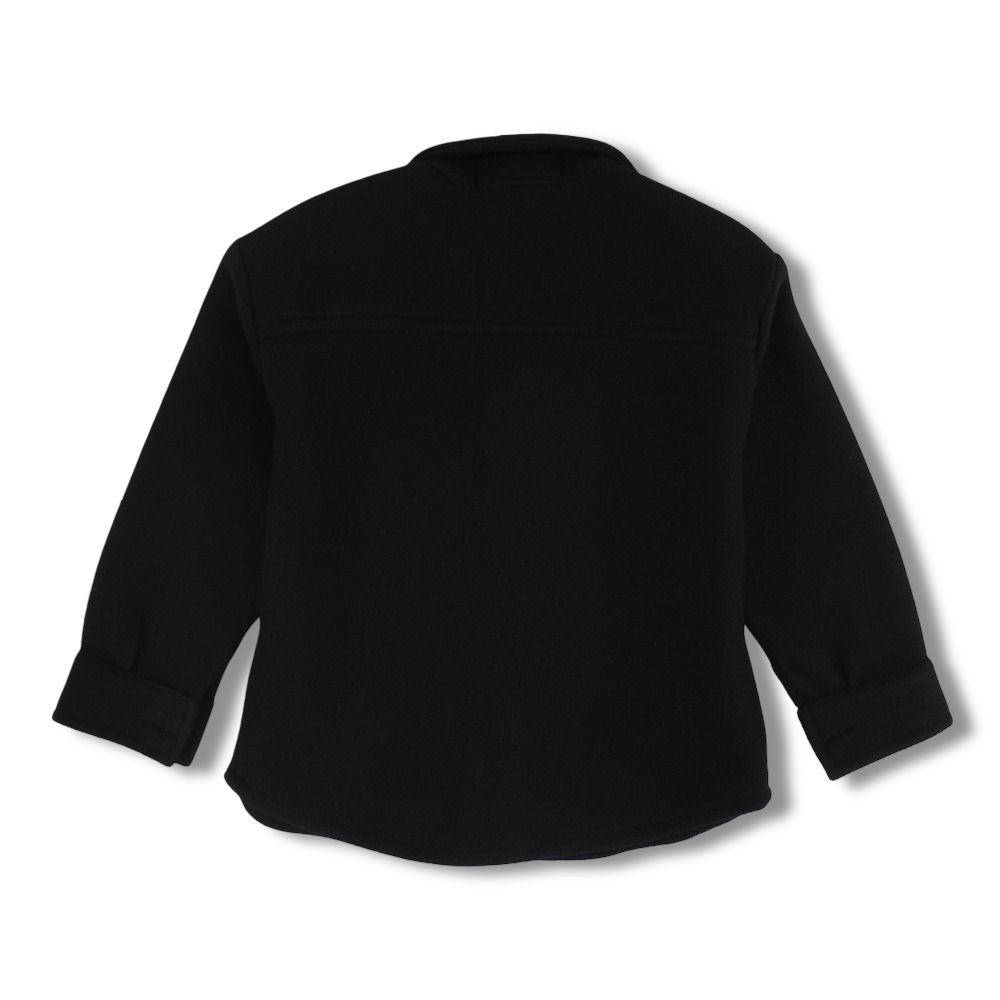 Unisex Wool Shirt – Black