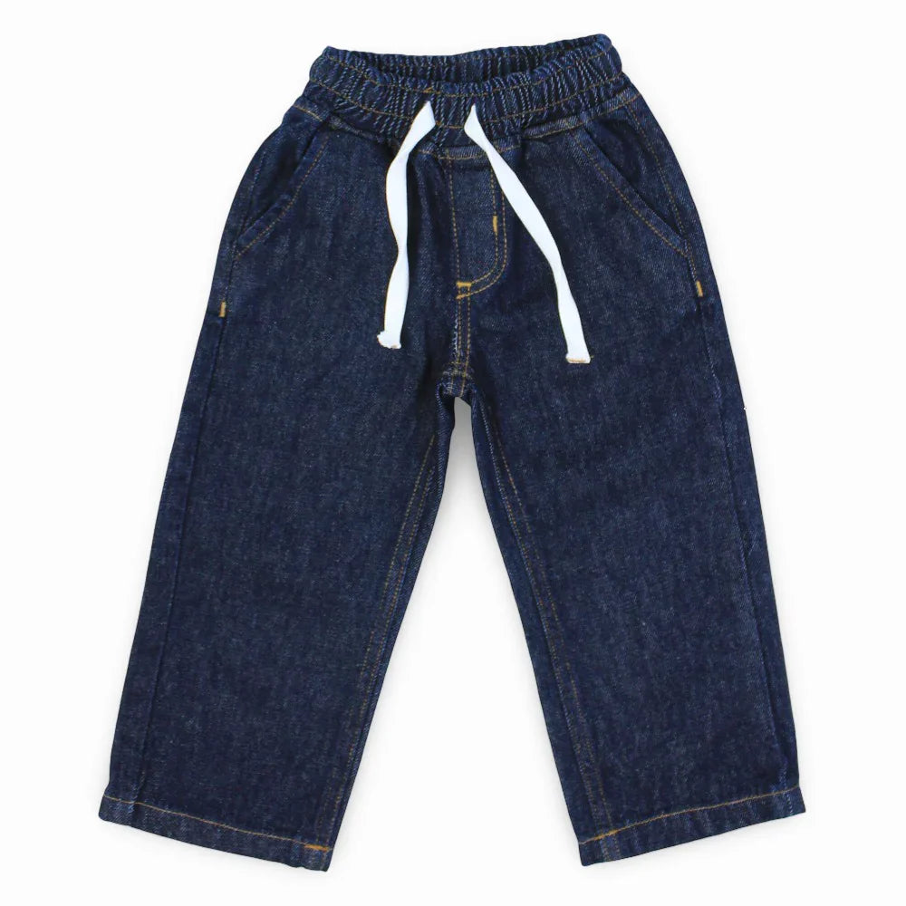 Boys Straight-Leg Jeans - Navy