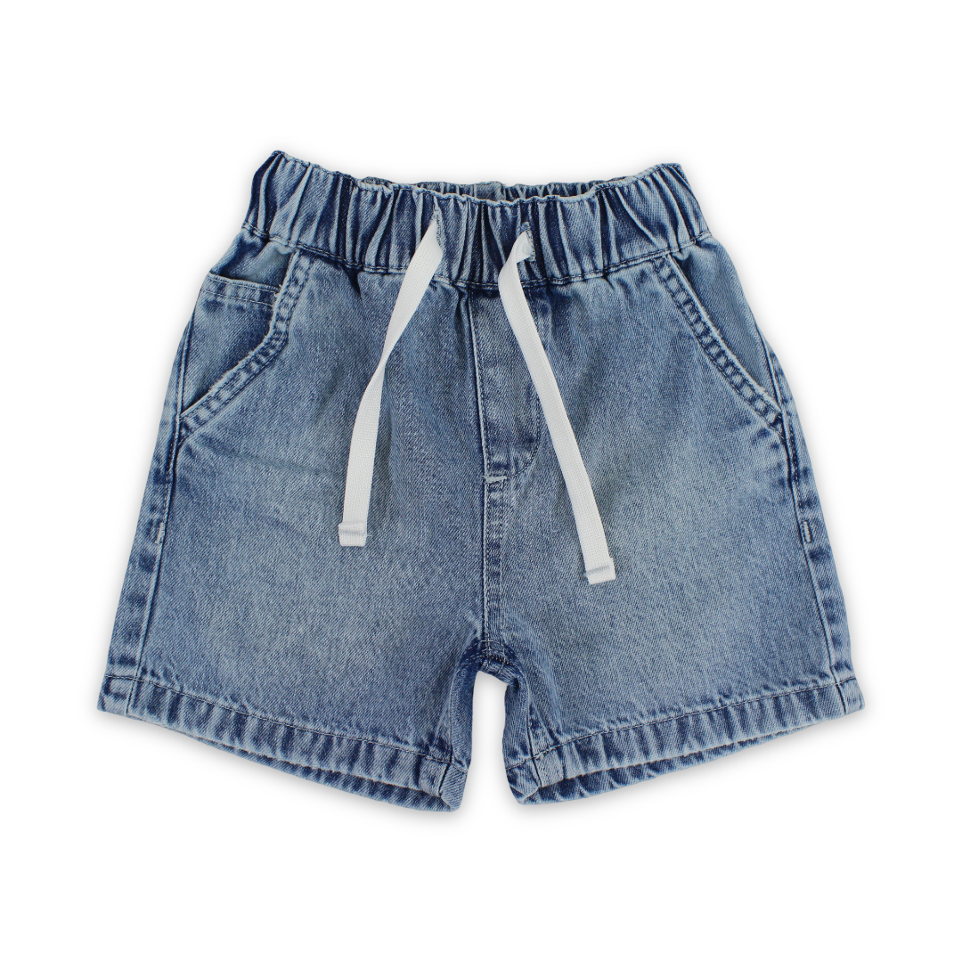 Unisex Denim Shorts – Light Blue - Clothing - Ourkids