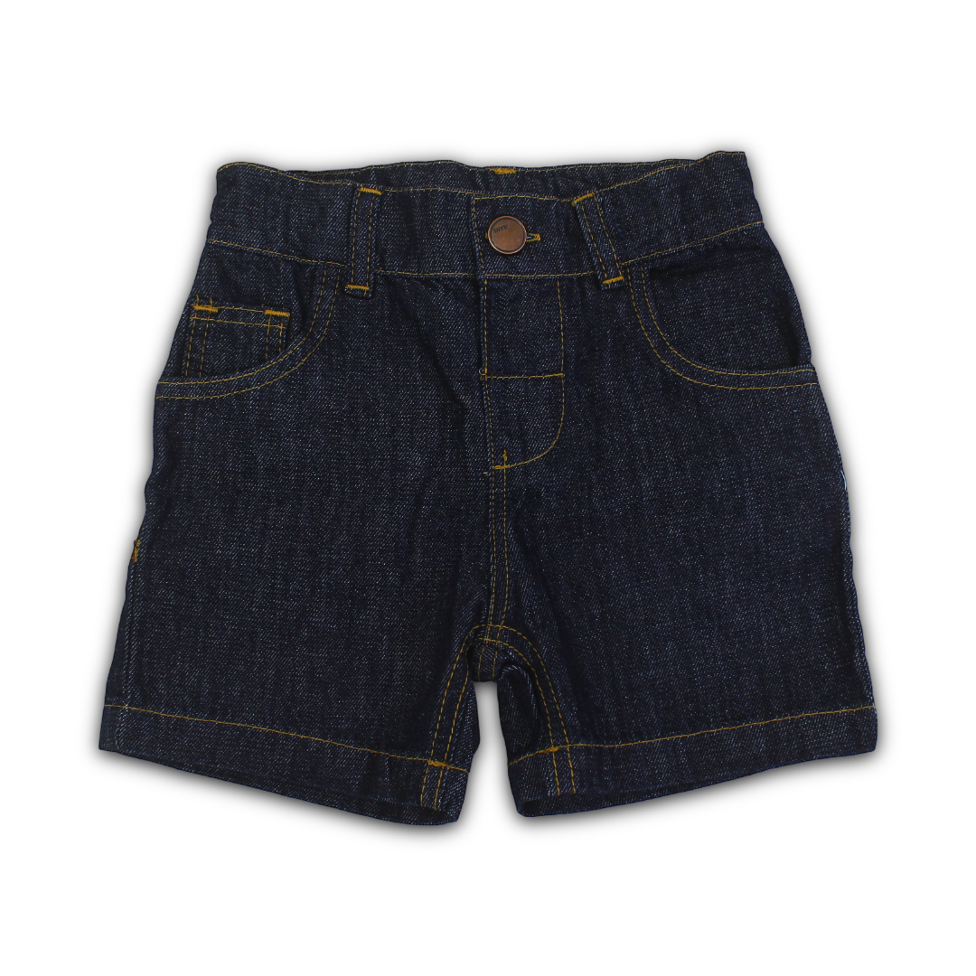 Unisex Denim Shorts – Dark Blue - Clothing - Ourkids