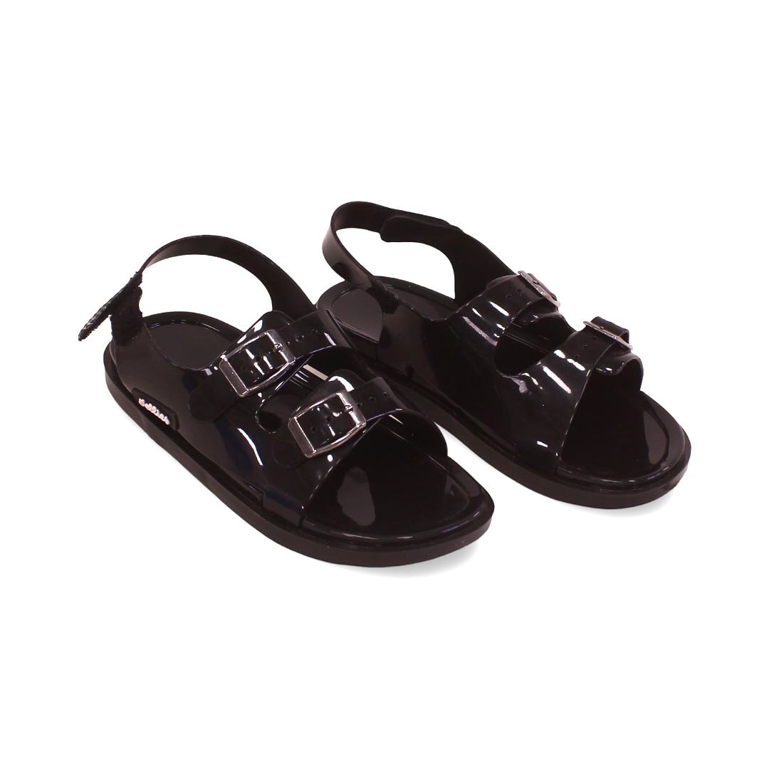 Boys Rubber Sandal – Black - Clothing - Jellies