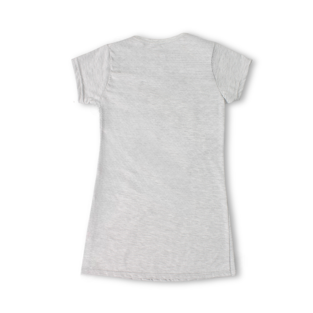 Girls Cotton Nightgown – Grey