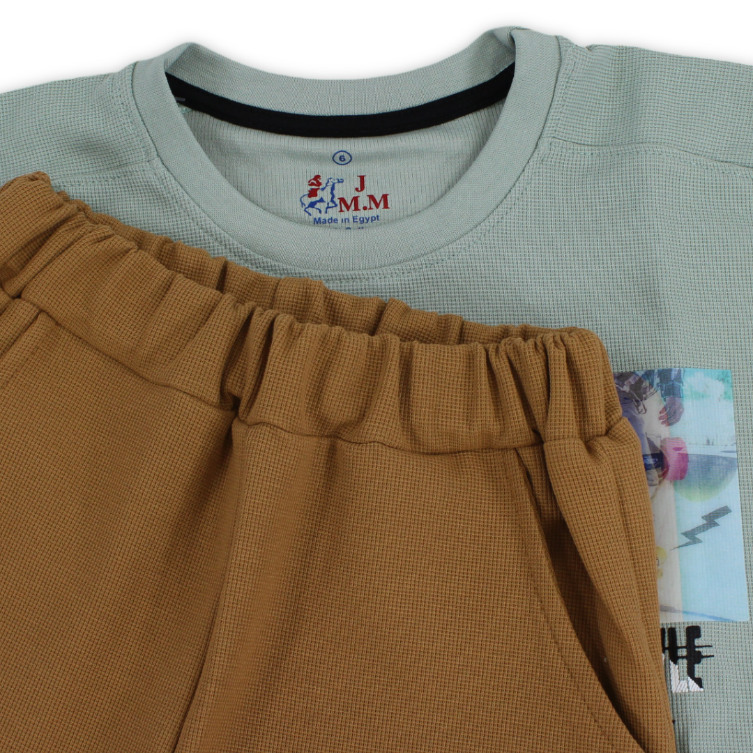 Boys Cotton Pajama – "Free Style" Print