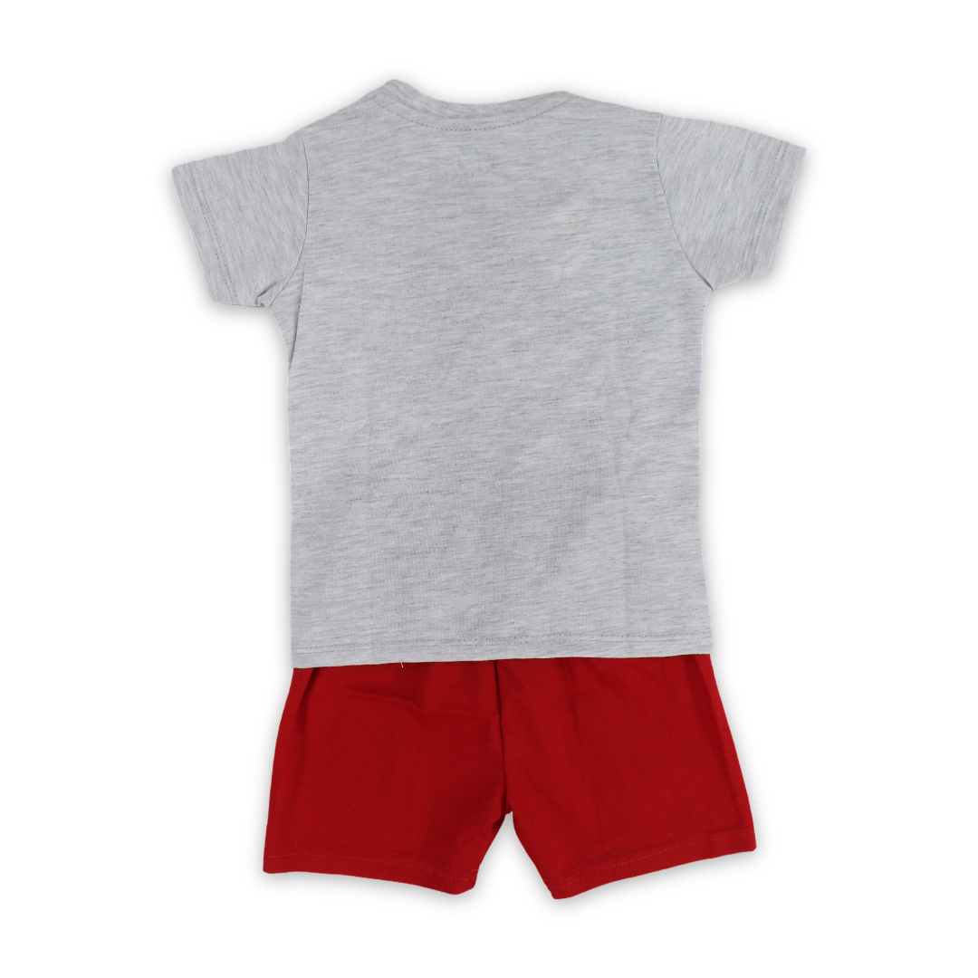 Baby Boys Cotton Pajama – "Road trip with DAD!" Print