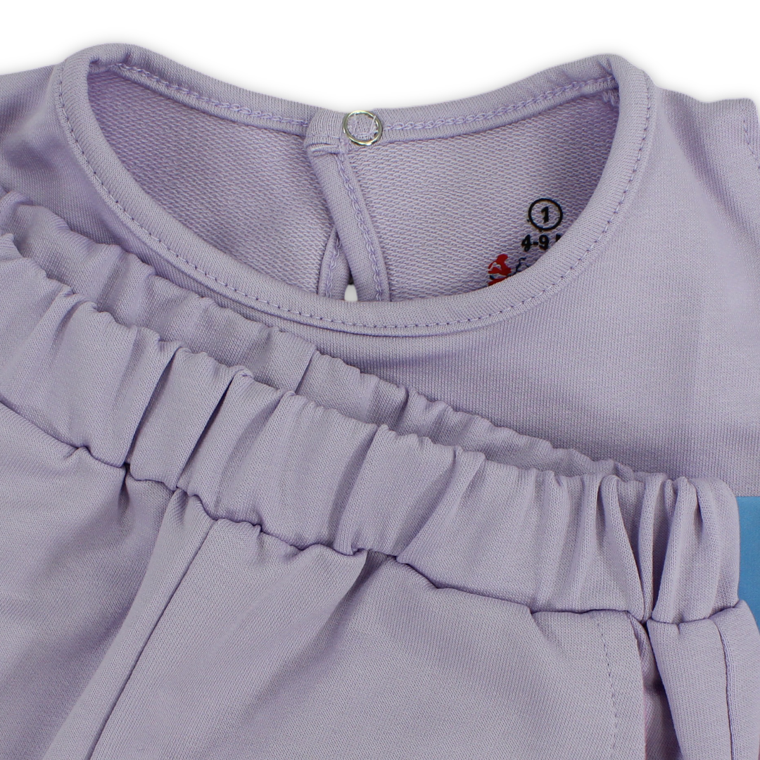 Baby Girls Cotton Pajama – Daisy Duck Print