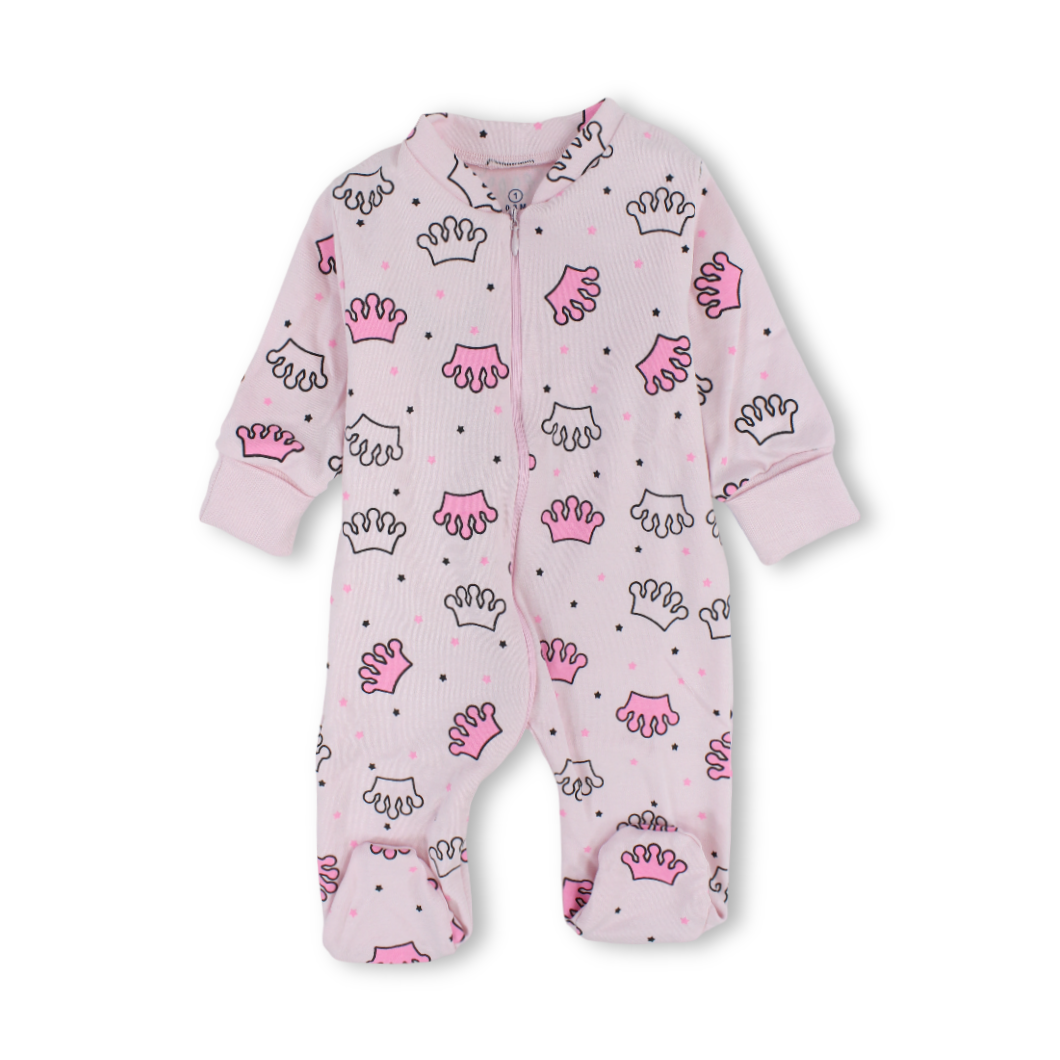 Baby Girls Cotton Baby Footie